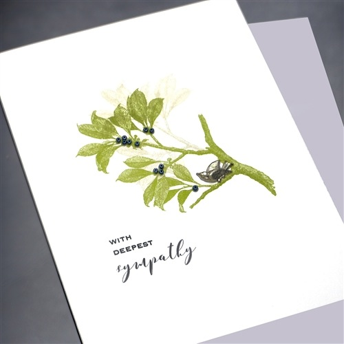 Sympathy " Silver Bird, Green Branch"
