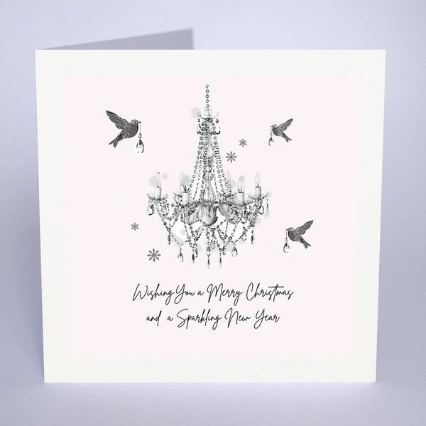 Wishing You A Merry Christmas And A Sparkling New Year (Chandelier)