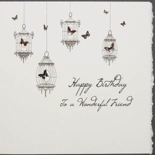 Happy Birthday - Wonderful Friend