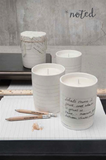 Noted Candle - Field Guide