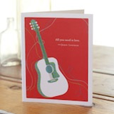 "All You Need Is Love." - John Lennon. Valentines Day Card