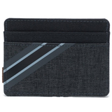 Charlie Wallet - Black Crosshatch/Black