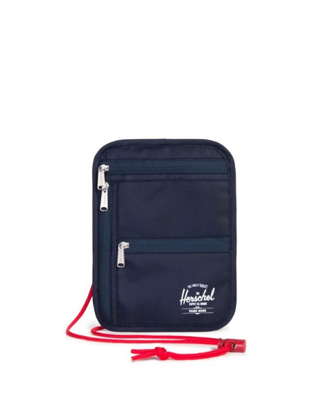 Money Pouch - POLY NAVY/RED