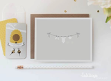 Baby Clothesline Card