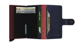 MINI Wallet - veg rosso bordeaux