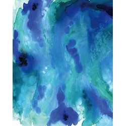 Watercolour Galaxy Art Print