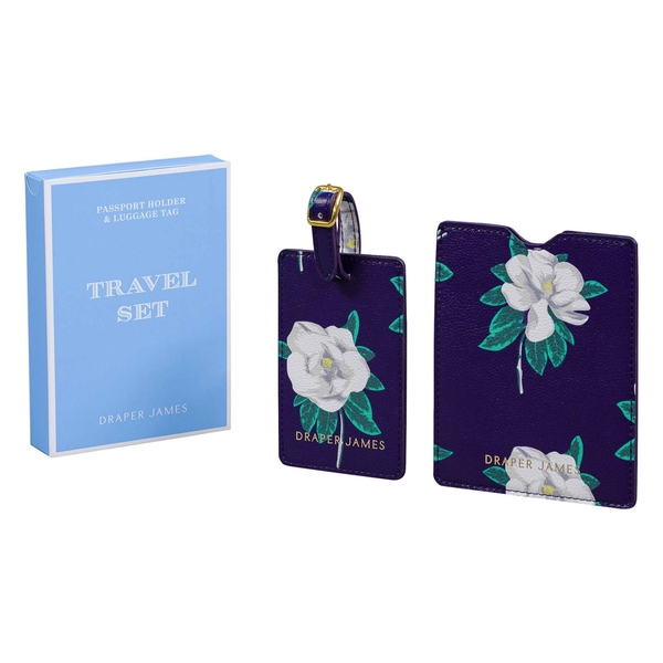 PASSPORT & LUGGAGE TAG - MAGNOLIA