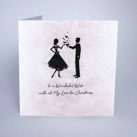 To A Wonderful Wife with all my love for Christmas