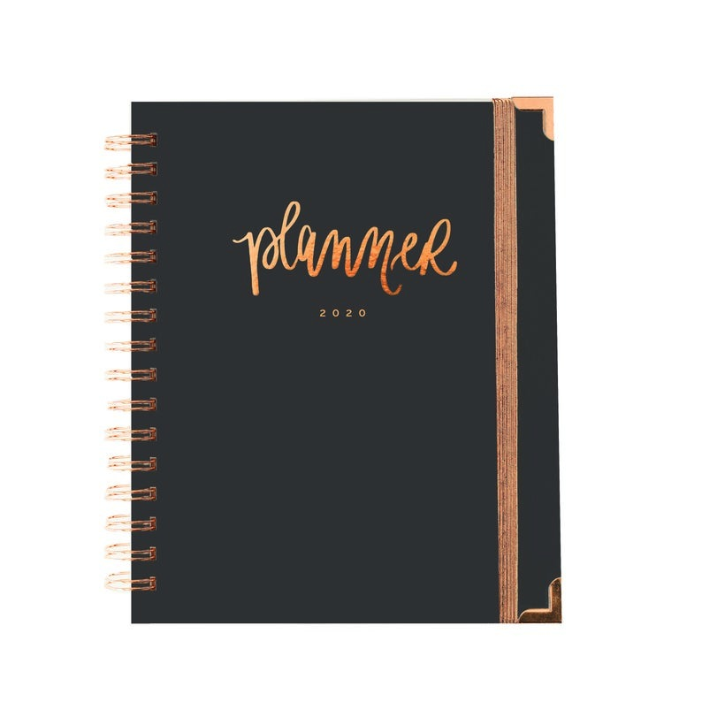 Grey and Rose Gold Planner 2020
