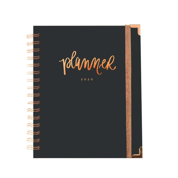 Grey and Rose Gold Planner 2020