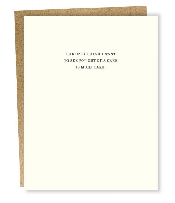More Cake Card
