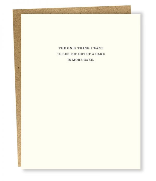 More Cake Card