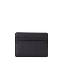 Charlie Wallet - Black Pebbled Leather