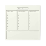 TODAY IS A PERFECT DAY FOR A PERFECT DAY. Daily Planner Pad