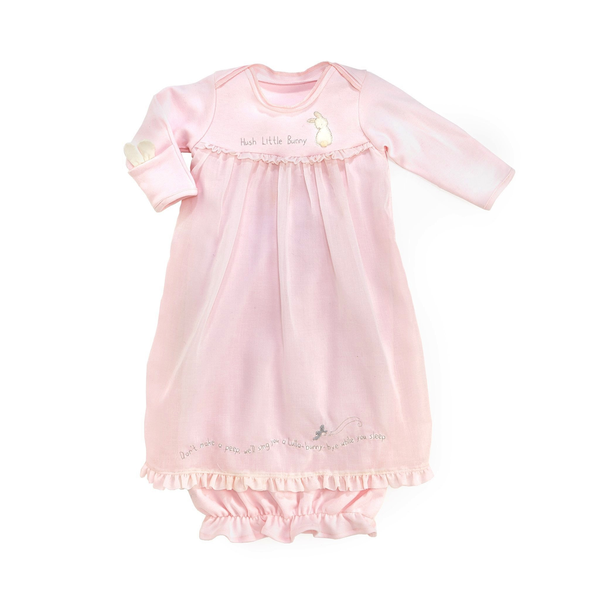 Hush Bunny Newborn Gown