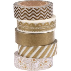 Metallic Washi Tape (Set of 5)