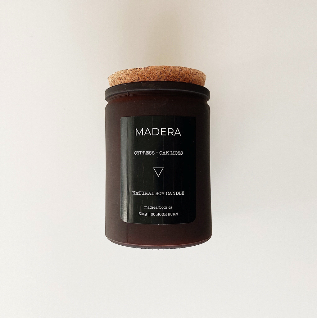 MADERA cypress + oakmoss candle