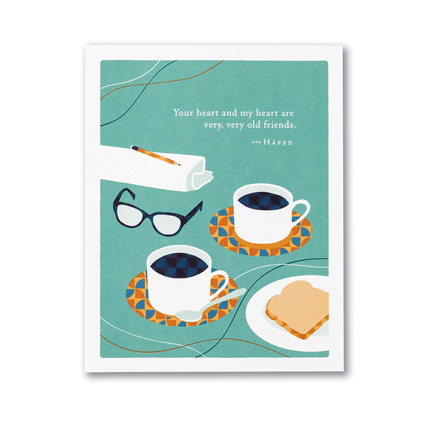 PG Card - Your heart and my heart are very, very...
