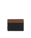 Charlie Wallet - Black/Saddle Brown