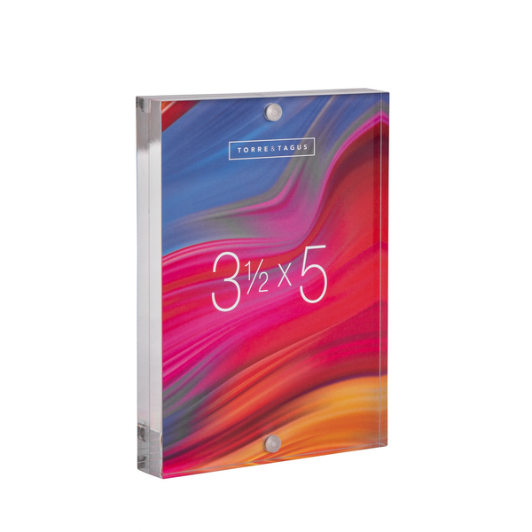 Acrylic Block Reversible Photo Frame - 3.5x5