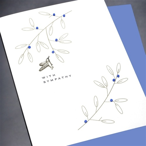 Hummingbird & Branches - sympathy