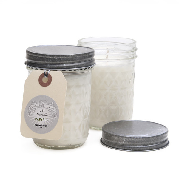Jam Jar Soy Candle - Rustic Clem.