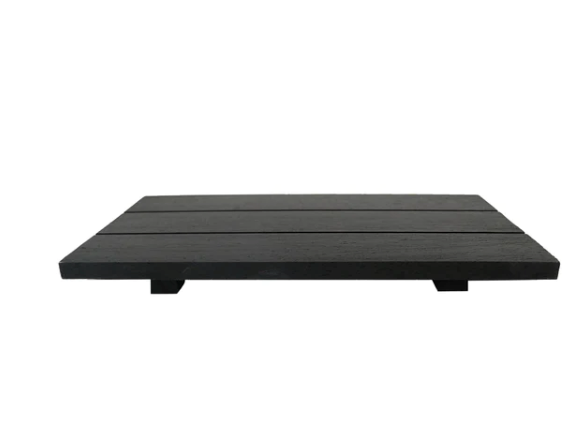 Rectangular Wood Tray | Black