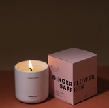 Ginger Flower Saffron Soy Wax Candle