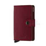 MINI Wallet - veg rosso bordeaux
