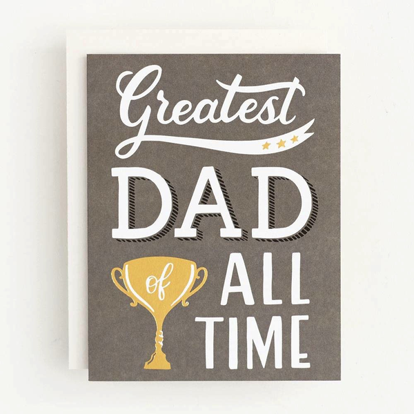 Greatest Dad of All Time Card
