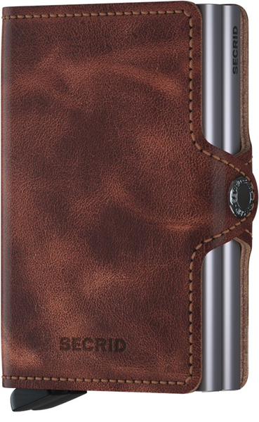 TWIN Wallet - vintage brown