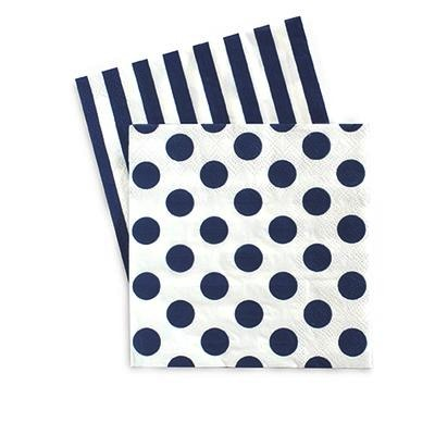 Cocktail Napkins - Navy