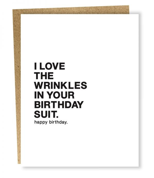 make a wish - birthday suit
