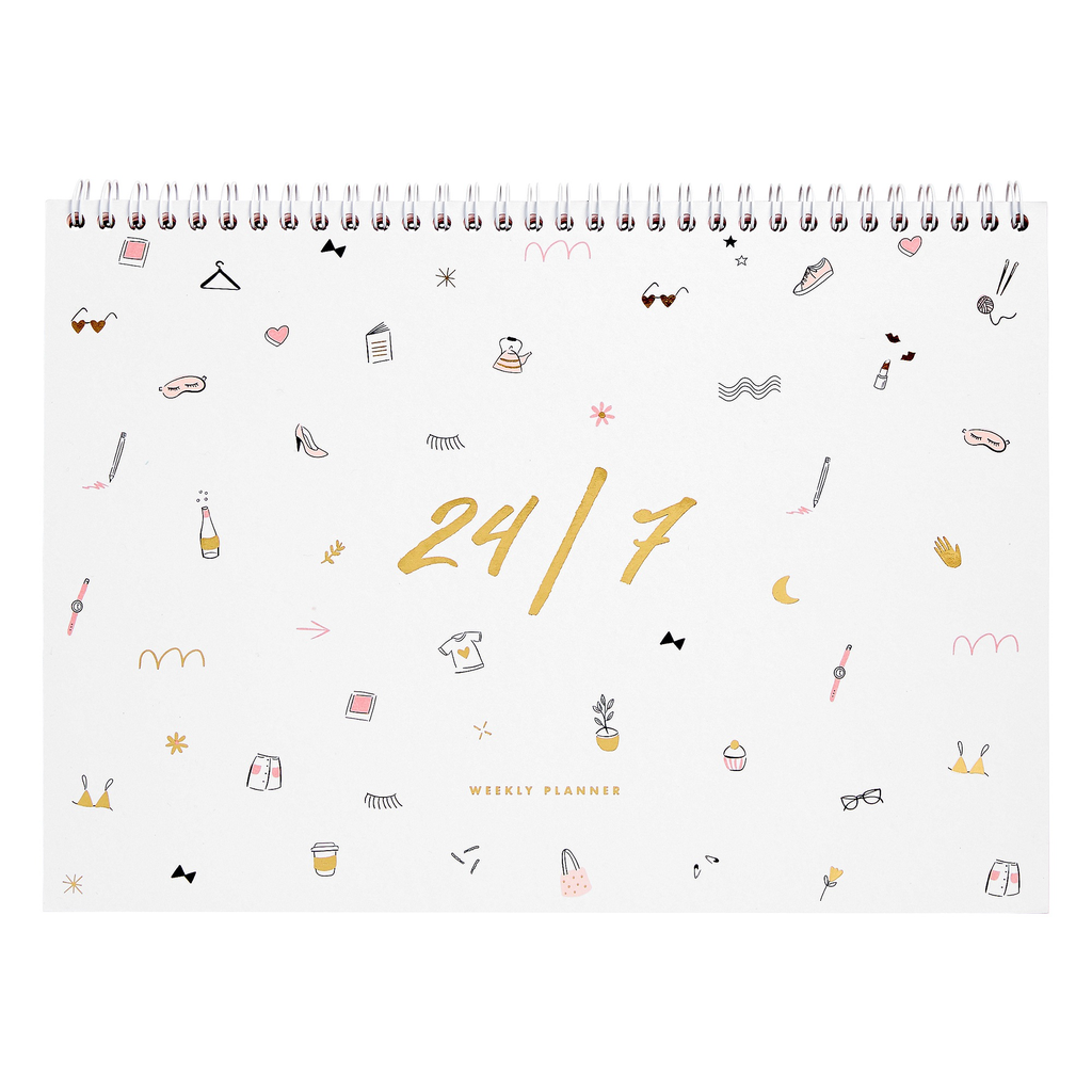 kikki k - SPIRAL WEEKLY PLANNER PAD: YOUR STORY