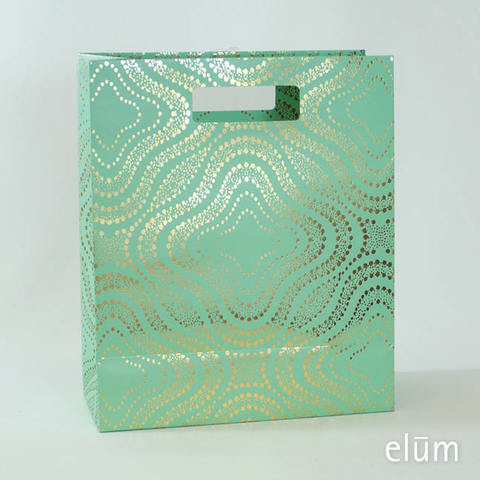 Gift Bag - Tortoise (Mint / Foil )