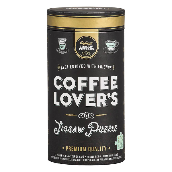 Coffee Lovers 500 pc Jigsaw Puzzle