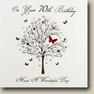 70th Birthday, Have a Wonderful Day