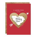 Love You More Than... Scratch-off Card