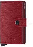 MINI Wallet - veg rosso bordeaux