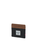 Charlie Wallet - Black/Saddle Brown