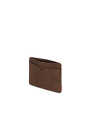 Charlie Wallet - Nubuck Brown Leather