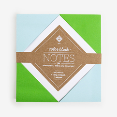 Angles - Color Block Sticky Notes