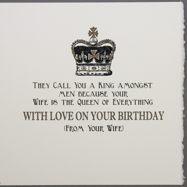 Husband - King Amongst Men