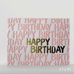 Blushing Birthday