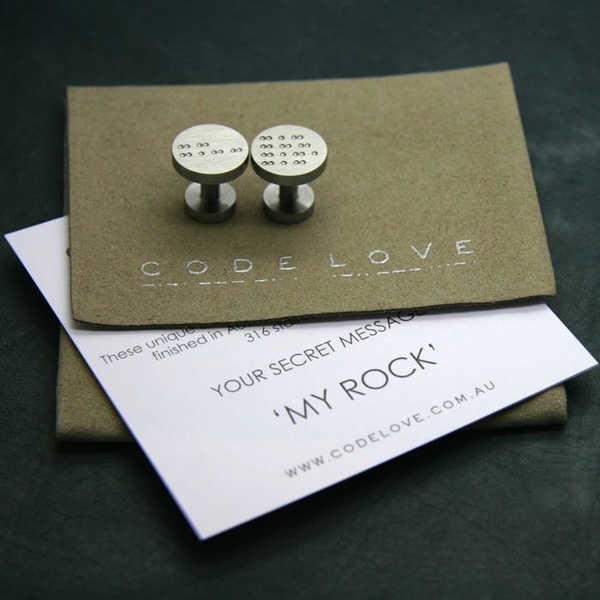 "My Rock" Cuff Links