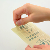 Traveler's Notebook Double-sided sticker