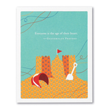 PG Card - Everyone is the age of their heart