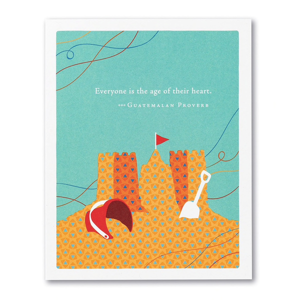 PG Card - Everyone is the age of their heart