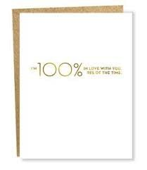 love: 100%