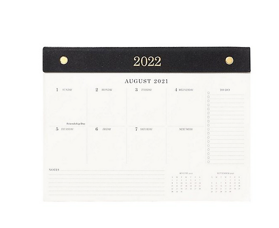 2021 - 2022 Chicago Ave Weekly Desk Calendar